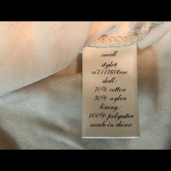 Miami Cream Crochet Lace Off Shoulder Top - Picture 7 of 7